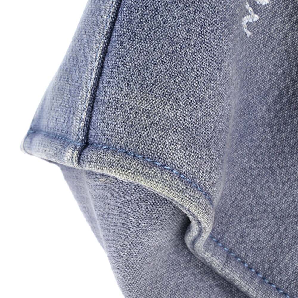 Chanel Deauville Tote Canvas Small #220349C23B - Picture 7 of 8